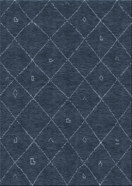 Ethno 1379-Fence - handgefertigter Teppich, persisch (Indien), 10x15 3ply Qualität
